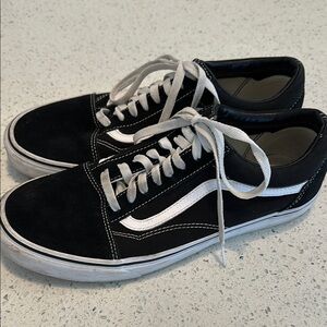 Vans Black and White Old Skool Sneakers